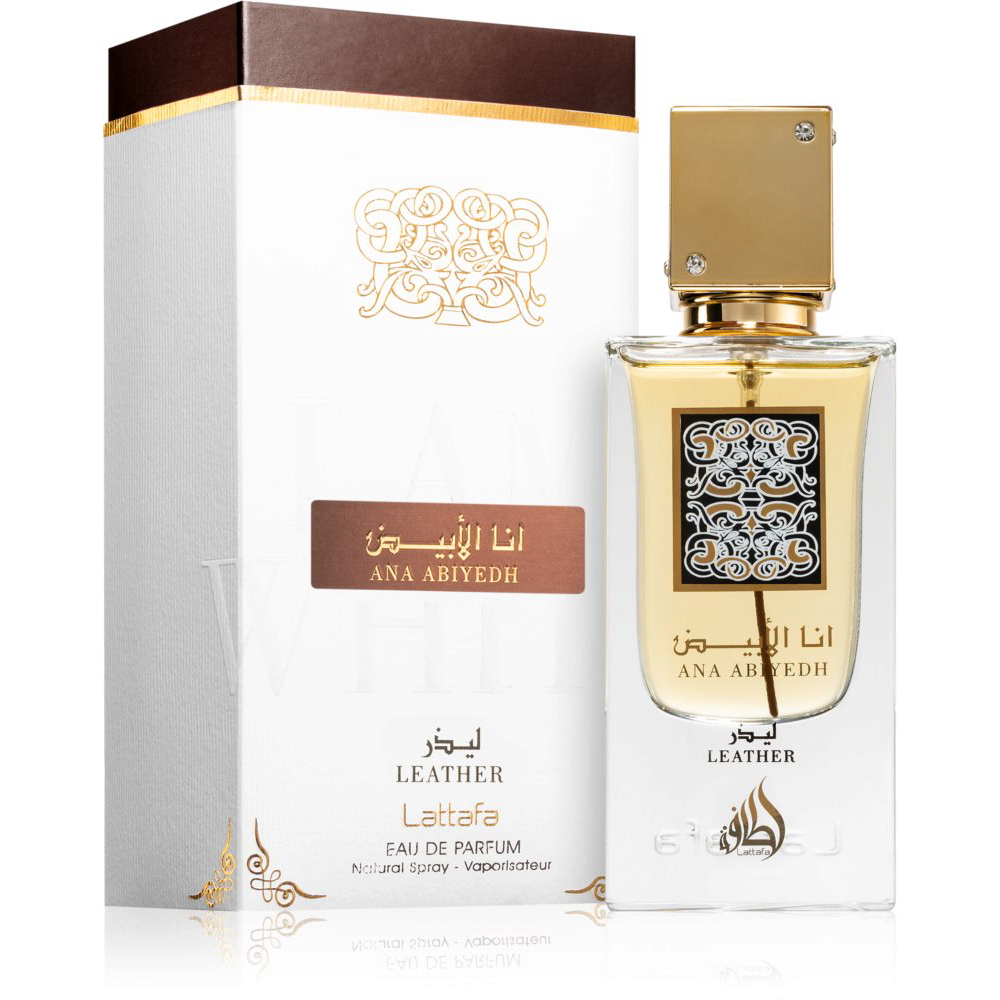 Lattafa Ana Abiyedh Leather – parfum unisex 60 ml unisex