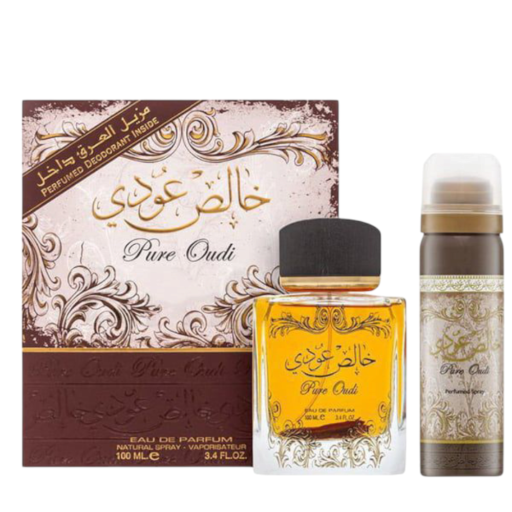Lattafa Pure Oudi – set unisex 100 ml + deodorant 50 ml LATTAFA PURE OUDI
