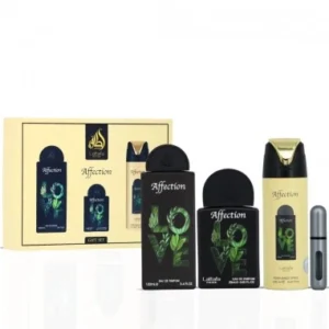 Set Cadou Affection – Lattafa Pride | Apă de Parfum 4 Bucăți