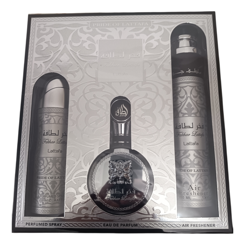Lattafa Fakhar Man – parfum bărbați set cadou 100 ml Lattafa Fakhar Man