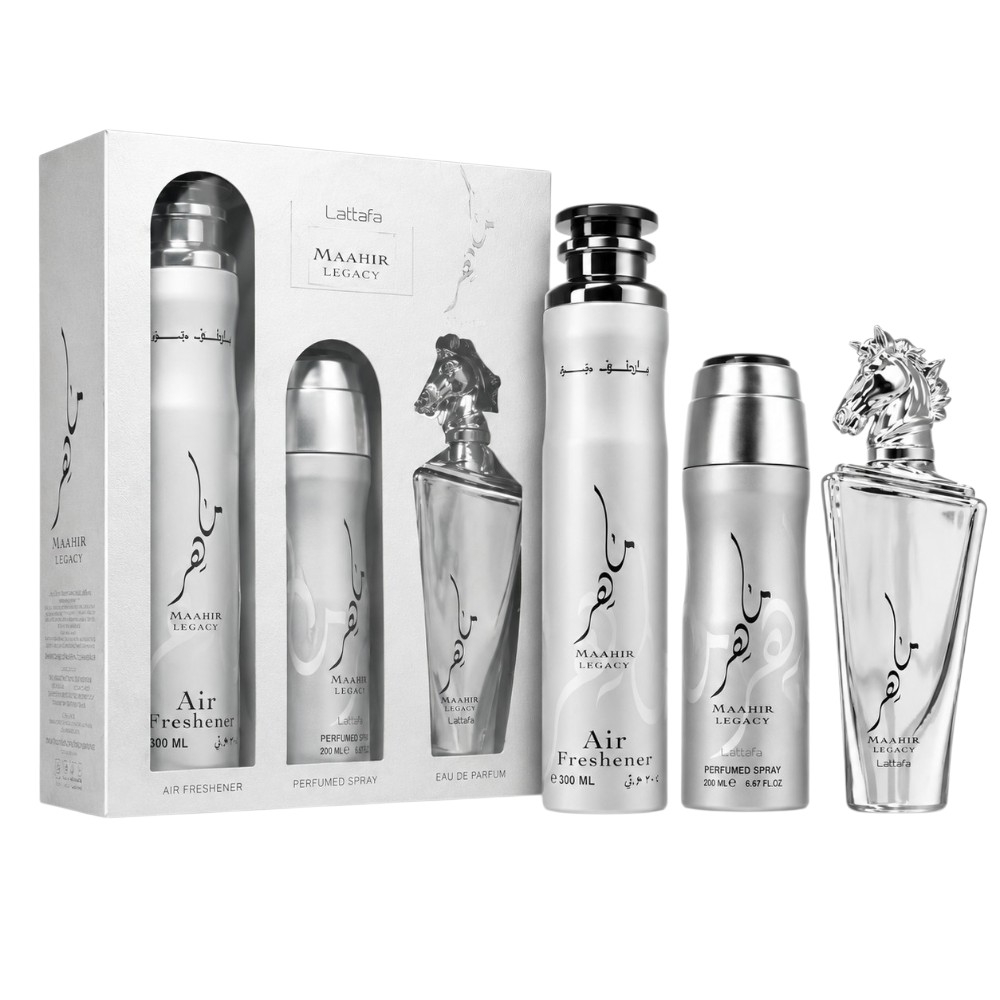 Lattafa Maahir Legacy – Set Cadou Unisex 3 Piese