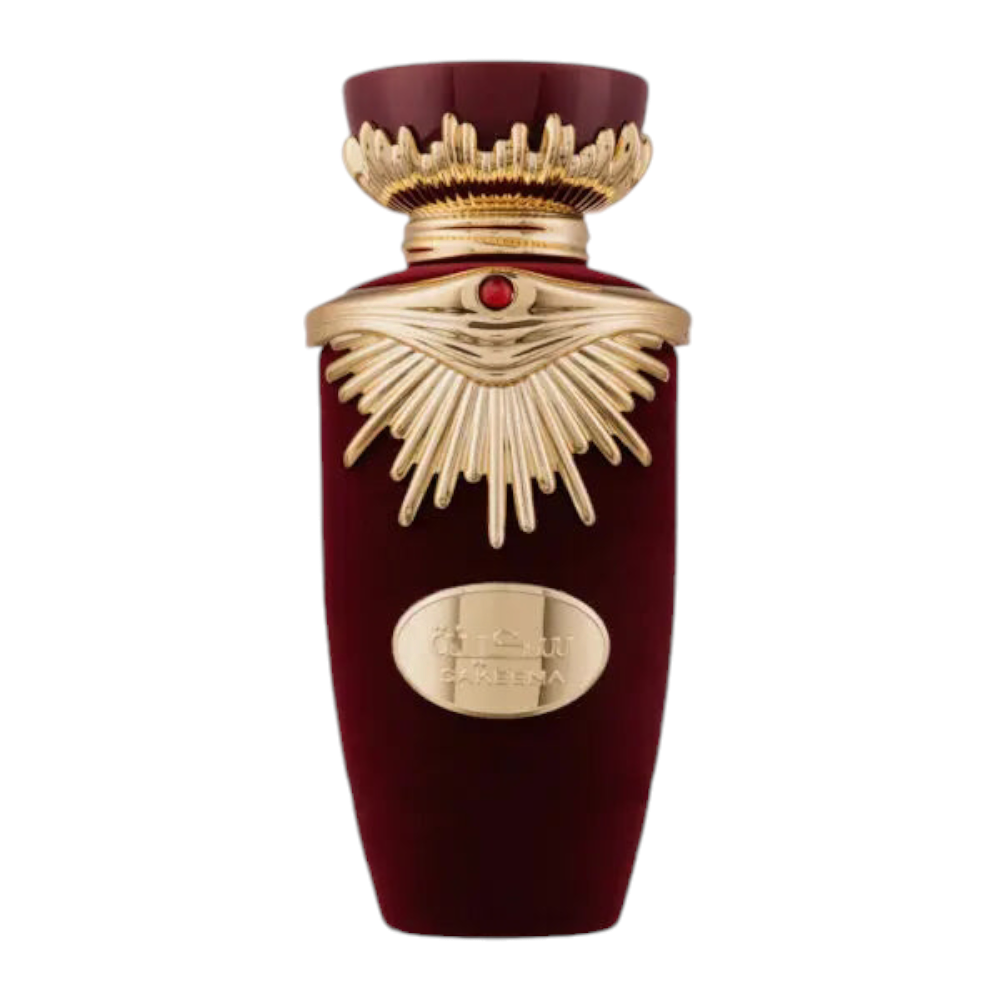 Lattafa Sakeena – parfum femei 100 ml Lattafa Sakeena este un parfum floral-gurmand pentru femei, cu note de fructul pasiunii și floare de portocal, dulce, elegant și seducător.