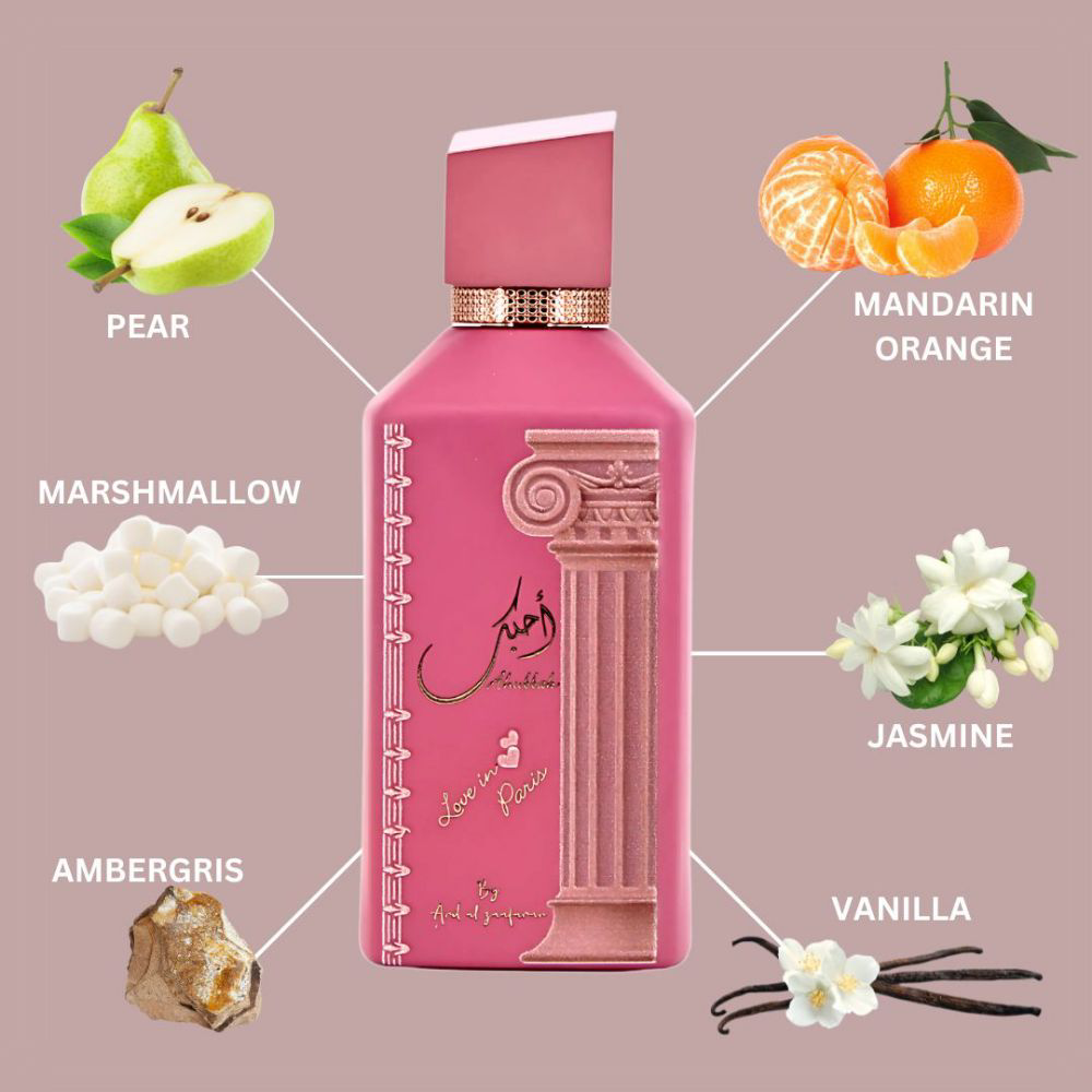 Ard Al Zaafaran Ahubbak Love in Paris – Parfum Femei 100 ml Ard Al Zaafaran Ahubbak Love in Paris